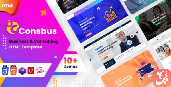 Consbus One Page Template