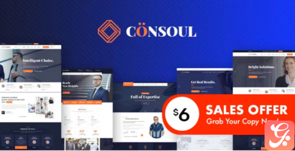 Consoul Consulting HTML Template
