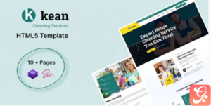 Kean - Cleaning Services HTML5 Template