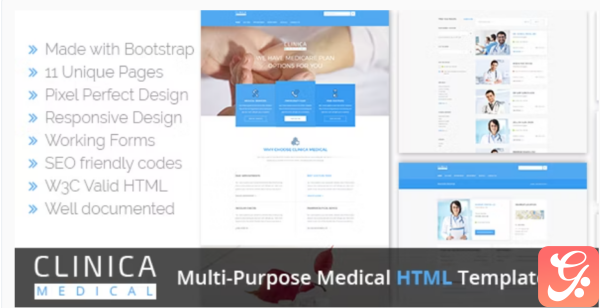Clinica Medical HTML Template