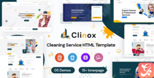 Clinox - Cleaning Services HTML Template