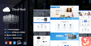 Cloud Host - Hosting Domain Template