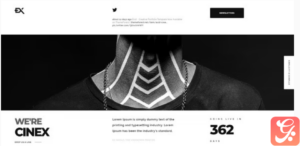 Cinex - Creative Coming Soon Template
