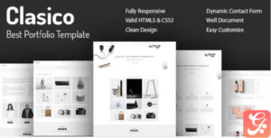 Clasico - Minimal Portfolio HTML Template