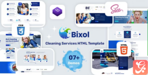 Bixol - Cleaning Services HTML Template