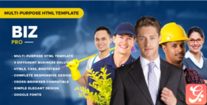 BizPro – Multipurpose HTML Template