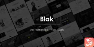Blak - Responsive MultiPurpose HTML5 Template