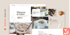 Cafe and Restaurant Website Template