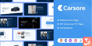 CARSORE – Car Loan Insurance HTML Template