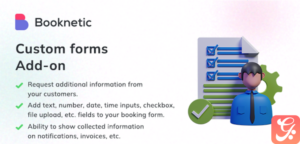 Custom forms for Booknetic 2.1.5