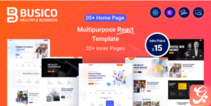 Busico – Multipurpose Business React Template