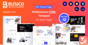 Busico - Multipurpose Bootstrap Template
