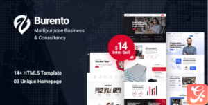 Burento - Corporate Business Agency HTML template
