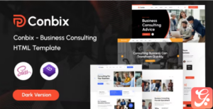 Business Consulting HTML & Bootstrap Template