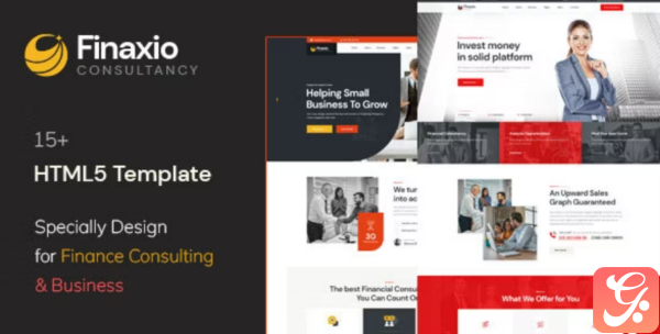 Finaxio Business and Finance Consulting HTML Template