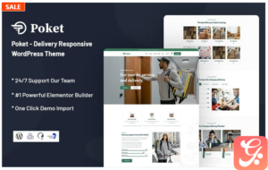 Poket - Delivery Responsive WordPress Theme