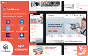 Coolhouse - Air Conditioning eCommerce WordPress Theme