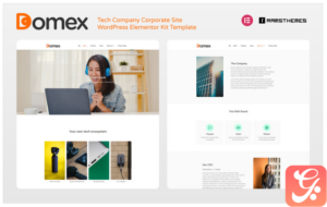 DOMEX - Tech Company Corporate WordPress Elementor Kit