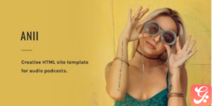 Anii - Audio Podcast HTML Site Template