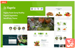 Vageta - Foods & Healthy Organic Vegetables WordPress Theme