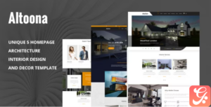 Altoona - Architecture & Interior HTML Template