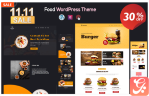 Burger House - Food Burger Restaurant WordPress Theme