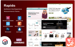 Rapido - Multiparous Fashion Accessories WooCommerce Template