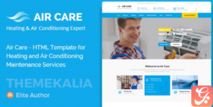 Air Care - Air Conditioning Services HTML Template