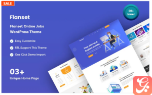 Flanset - Online Jobs WordPress Theme