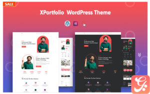 XPortfolio - Personal Portfolio WordPress Theme