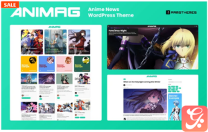 ANIMAG - Anime News WordPress Theme