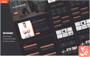 Resumo - Personal Portfolio WordPress Theme