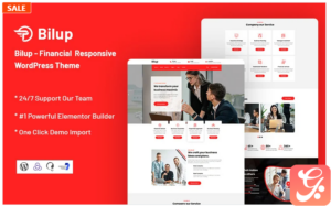 Bilup - Financial WordPress Theme