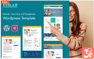 EyeLab - Eye Care and Eyeglasses Wordpress Template