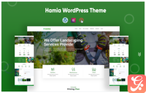 Hamia- Creative Green Tree WordPress Theme