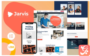 Jarvis - Design & Printing WordPress Theme