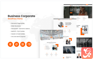 Bizcorpz - Business Corporate WordPress Theme
