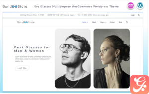 Bond Store - Eye Glasses Multipurpose Shop WooCommerce Wordpress Theme