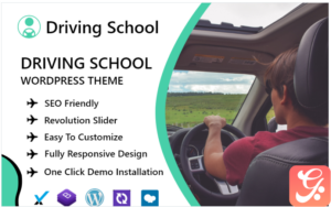 Car Driving School WordPress Theme