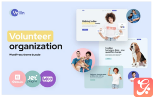 Vollin - Volunteer Organization WordPress Theme