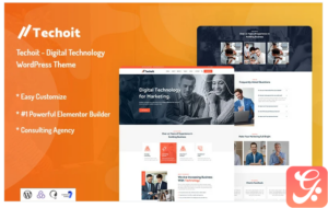 Techoit - Digital Technology WordPress Theme