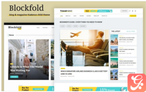 Blockfold - Blog, Portfolio and Magazine WordPress Theme