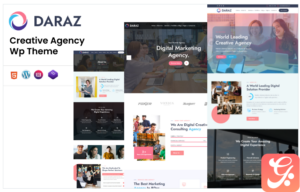 Daraz - Creative Agency Elementor Wordpress Theme