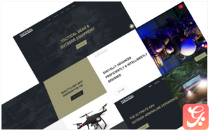 Tactical Dynamics Defence Security and Off Road WordPress theme