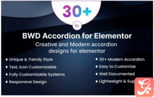Accordion WordPress Plugin For Elementor