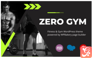ZeroGym - Fitness and Gym WordPress theme