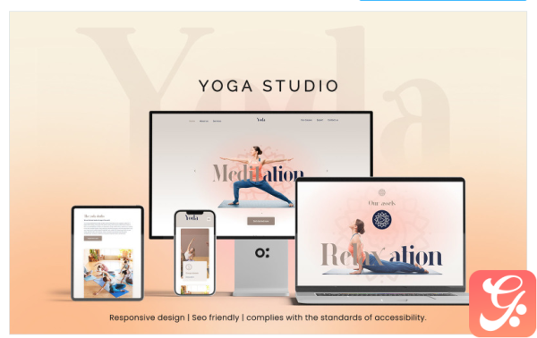 Yoda Elementor Kit Wordpress Yoga Studio