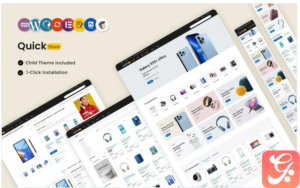 Quickstore – Mega Shop Multipurpose Elementor WooCommerce Store