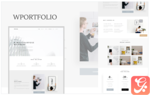 WPortfolio - Minimalist Multipurpose WordPress Theme