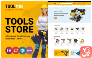 ToolMin - Power Equipment Tools WooCommerce Theme